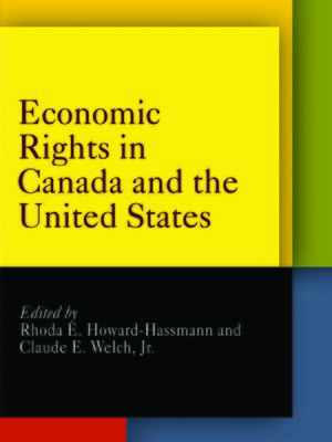cover image of Economic Rights in Canada and the United States